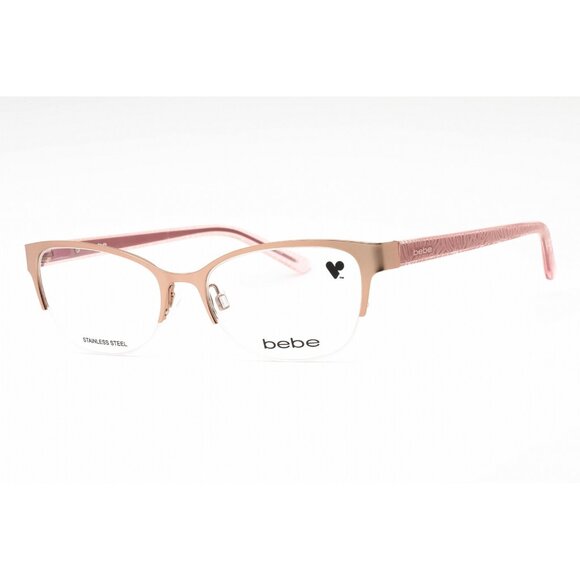 BEBE BB5212-770-53 Eyeglasses Size 53mm 17mm 140mm rosegold Women main image 5